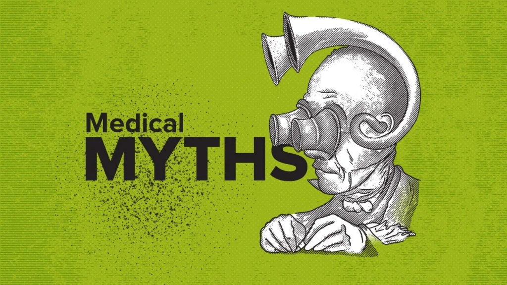 Medical myths logo